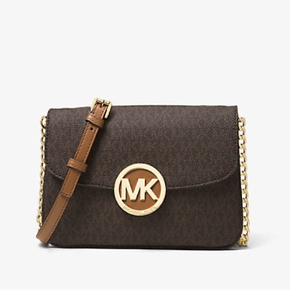 Micheal Kors Fulton Logo Crossbody Bag - Picture 2 of 6